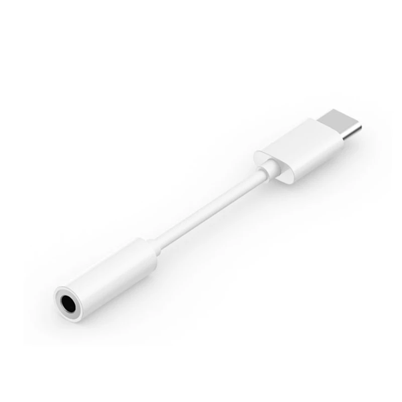 Adapter kabla Audio do słuchawek typu C do 3.5mm do Samsung Xiaomi Redmi Honor OPPO VIVO Realme iQOO Piexl cyfrowy konwerter sygnału