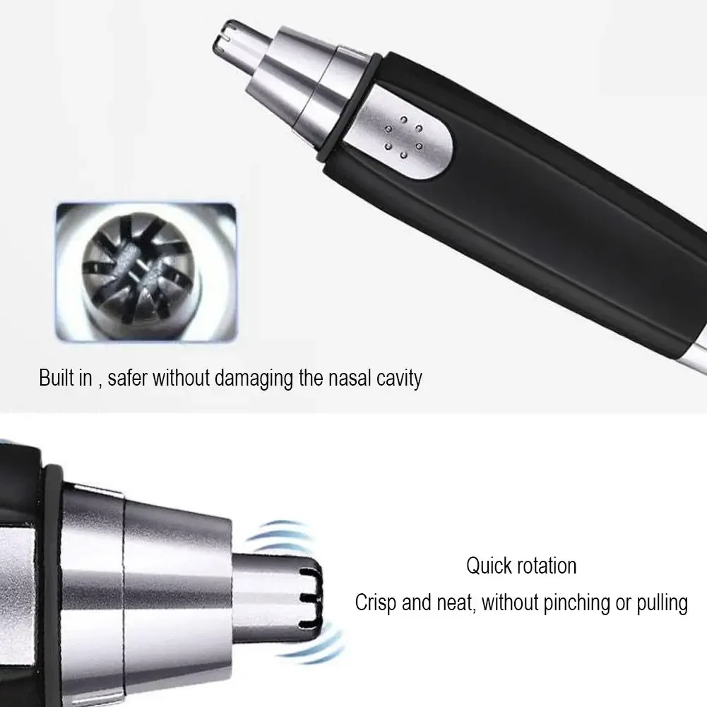 1PCS New Electric Nose Hair Trimmer Ear Face Clean Trimmer Razor Removal Shaving Nose Face Care Kit for Men and Women