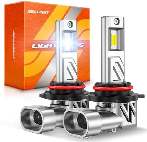 

Лампы для фар SEALIGHT 9012, 44000 лм, 6500K, ярко-белые – упаковка из 2 шт.