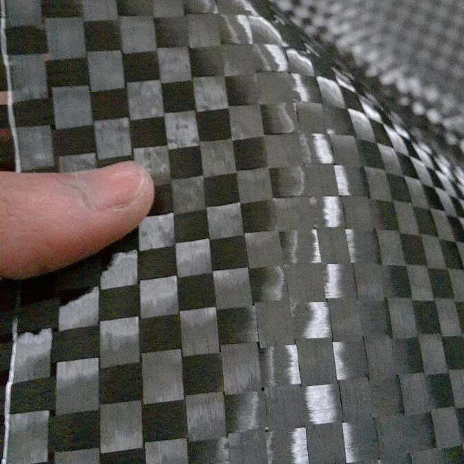 12K 200gsm 8*8mm Stretch Plain Big plaid Real Carbon Fiber Cloth Carbon fabric 12"/30cm lub 20"50cm szerokość * 100cm długość
