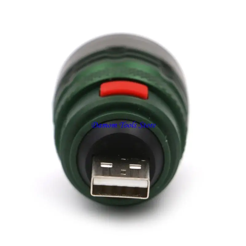 57BE LED مصباح يدوي مع إعادة شحن Torch Torch Mini Light Small Bright Handheld
