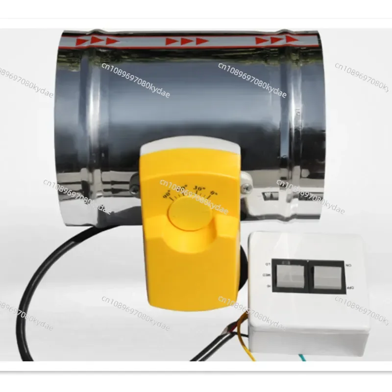 

3 положения 220V-моторизованный демпфер 4N HVAC, воздуховод с двигателем, диаметр-80125 150 200 мм