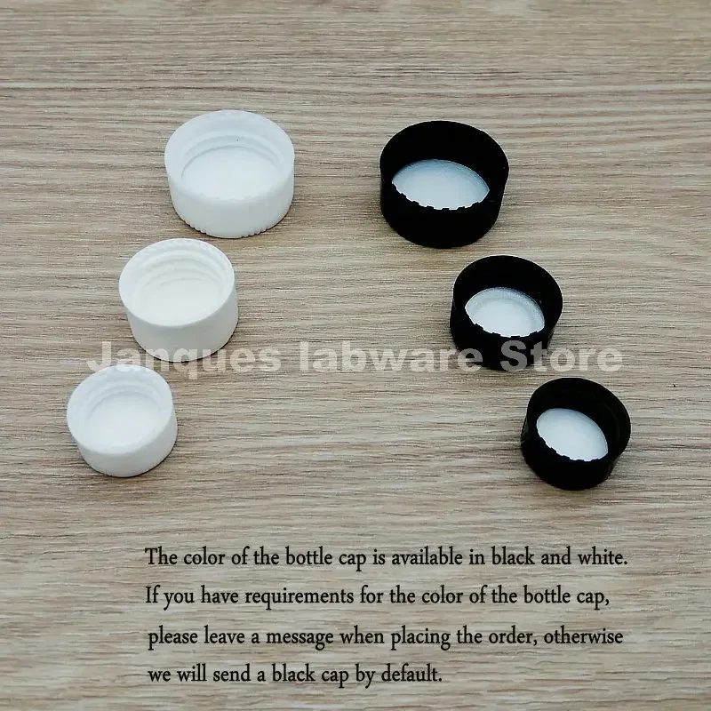 Imagem -05 - Garrafa de Amostra de Vidro Transparente de 2ml a 60ml Frascos de Reagente com Tampa de Plástico de Parafuso e Almofada pe Frasco Pequeno de Laboratório Usado para Classificação