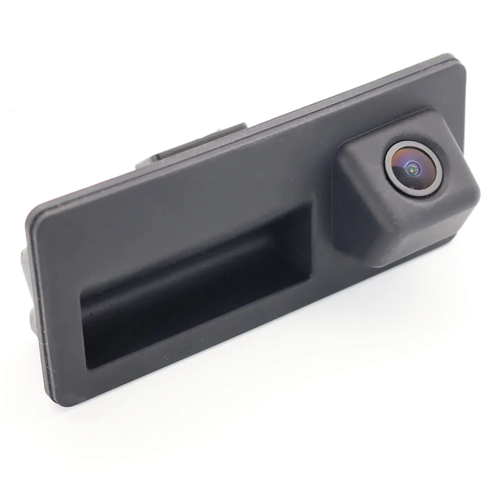 Cámara de estacionamiento de respaldo con manija de maletero de coche para Volkswagen Passat Wagon B6 B7 2005-2018 Vento MK6 A6 5C6 2011-2018 touareg 7P NF Golf