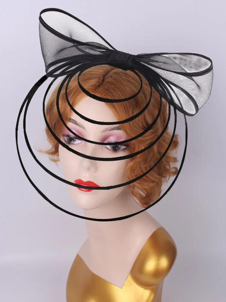 

Mesh Fascinator Headpiece Women Formal Event Derby Headpiece Ladies Eleagnt Mariage Millinery Cap Fashion Wedding Fascinator Hat