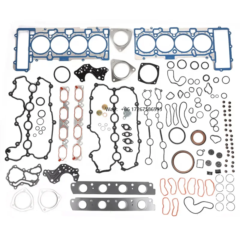 

Engine Parts Full Cylinder Head Gasket Seal Set Kit 05-18 4.2 L V8 Gas BAR CNDA for A6 A8 Q7 R8 Quattro for VW TOUAREG 4.2L
