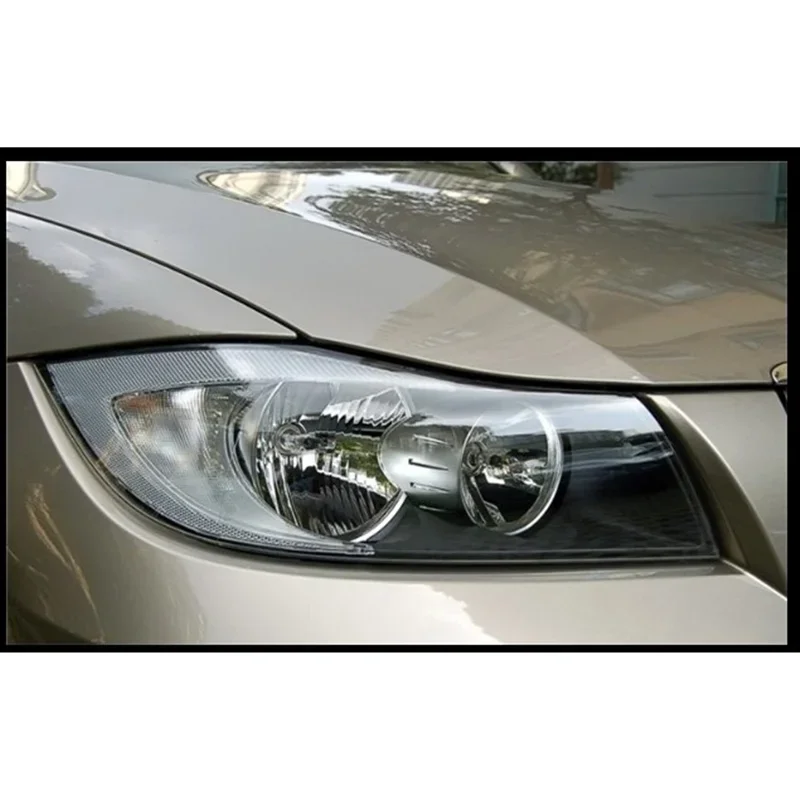 No Xenon For BMW E90 E91 318I 320i 325i 330i  2005~2008 Car Lamp Shade  Headlamp Shade Pc Cover Car Headlight Lens Low version