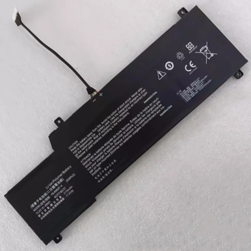 For Hansung TFX5450UC TFX5550UC NL40BAT-4 Laptop Battery For Machenike Machcreator-A NL40PU2 NL40GU NL50G1 NL50GU NL55AU NL50RU