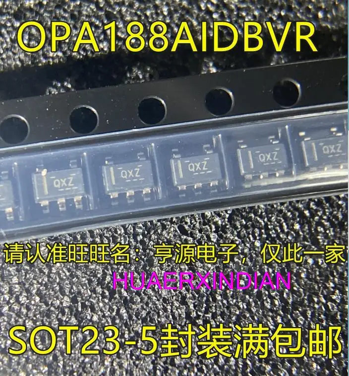 

5PCS New Original OPA188 OPA188AIDBVR OPA188AIDBVT QXZ SOT23-5