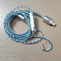 ELFINEAR DAC AMP Amplifier Adaptor Dongle Cable TYPE C to MMCX,0.78 2pin,0.78 2Pin Long,A2DC,QDC,AFZ,IM Series Connectors
