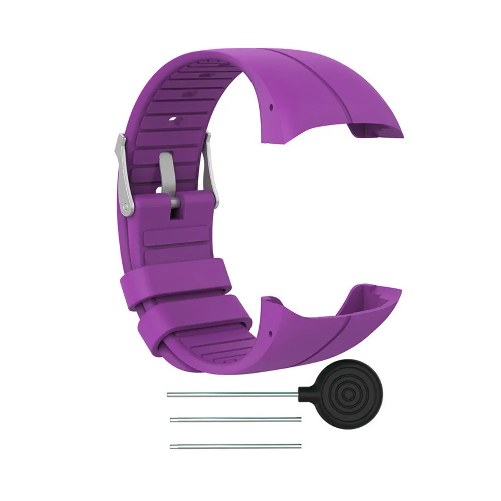 حار سيليكون معصمه حزام ل القطبية M400 M430 GPS الرياضة ساعة ذكية استبدال حزام الساعات سوار حزام ساعة اليد الفرقة