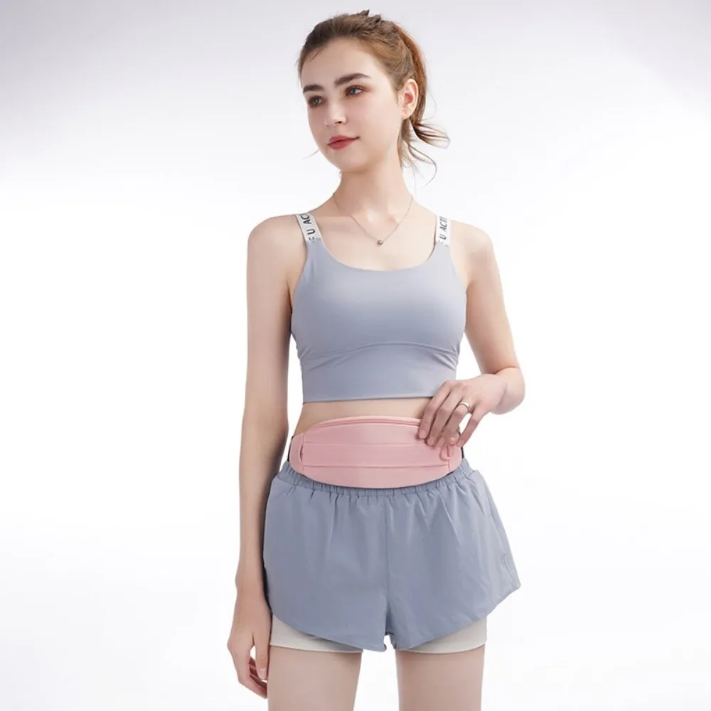 Riñonera Deportiva ultrafina ajustada para correr con almacenamiento teléfono - imagen 5
