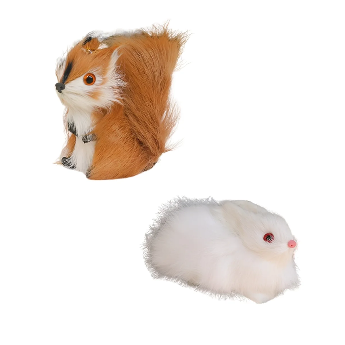 HHTL Simulated Squirrel Gift Animal Model Holiday Decoration