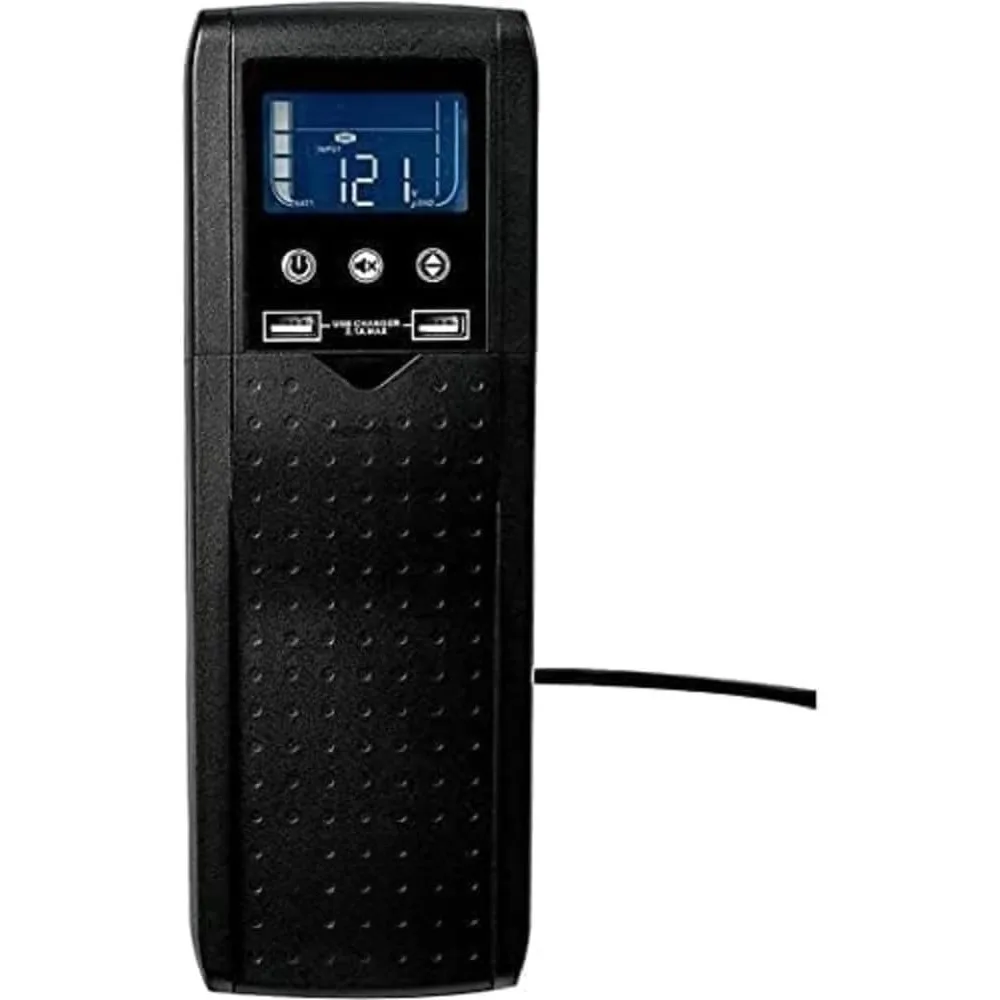 

PSA5 UPS — 1500 ВА, 900 Вт, 120 В, линейный интерактивный ИБП AVR Tower, 10 розеток, 2 USB-порта для зарядки, резервный аккумулятор с защитой от перенапряжения