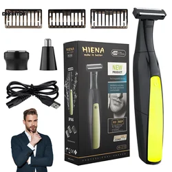 HIENA HYN-210 Electric Shavers Powerful Rechargeable Beard Trimmer Electric Razor Clippers for Men Teen Boys Face Beards