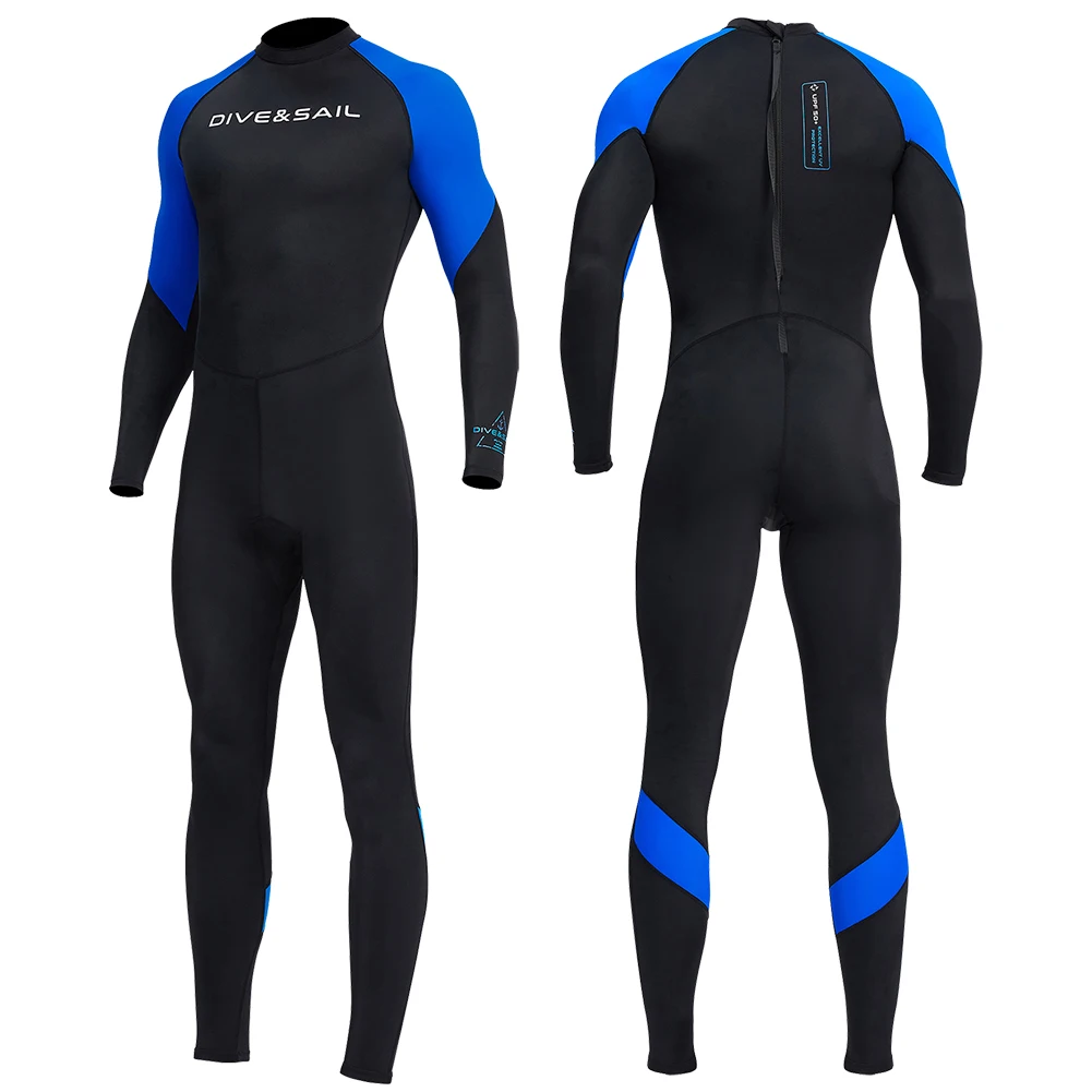 

Full Body Swimsuit Rash Guard Scuba Dive Skins Thin Wetsuit for Women Men Youth, Quick Dry Diving Surfing Suit One Piece