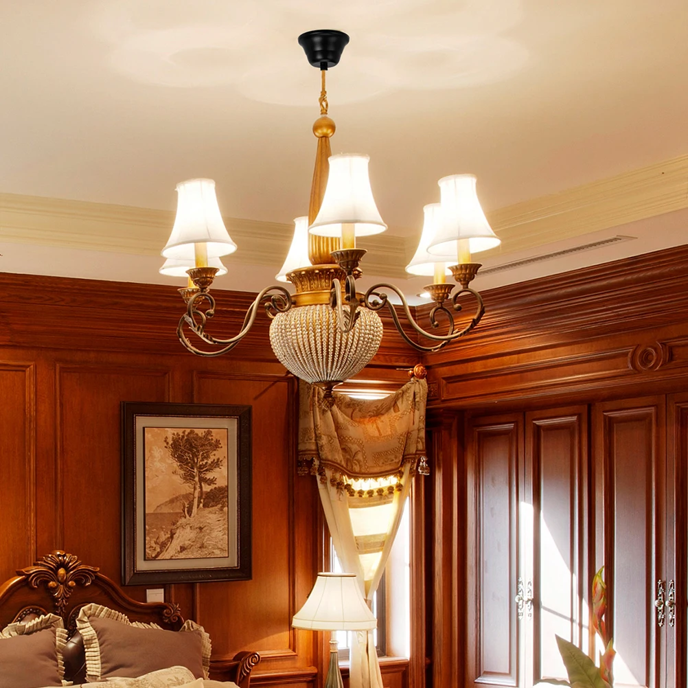 

4pcs Ch Ceiling Tray Lamp Base Plate Light Accessories Metal Canopy Plate Ceiling Light Fixture Home Decor