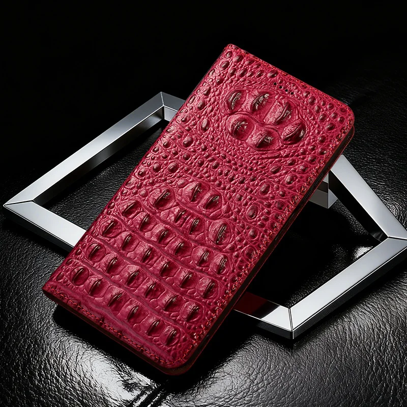 Luxury leather flip phone case for Asus Rog Phone 9 Pro 9FE 8 8 Pro 7 6D Ultimate 5S Pro 4 3 Crocodile Claw Pattern - view 4
