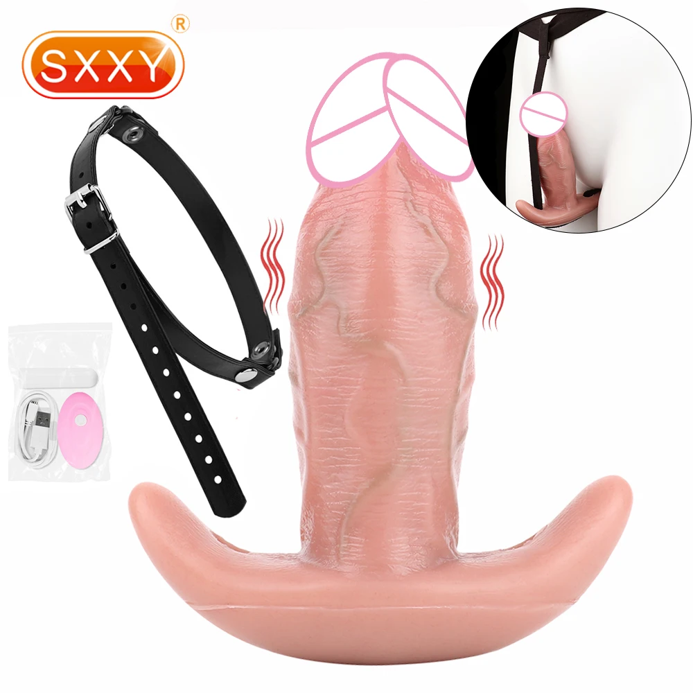 SXXY الترا دسار الفم الكمامة مع التحكم اللاسلكي هزاز سيليكون لينة قضيب جلدي المكونات الشرج مع الذيل للرجال النساء لعبة الجنس مناشدات