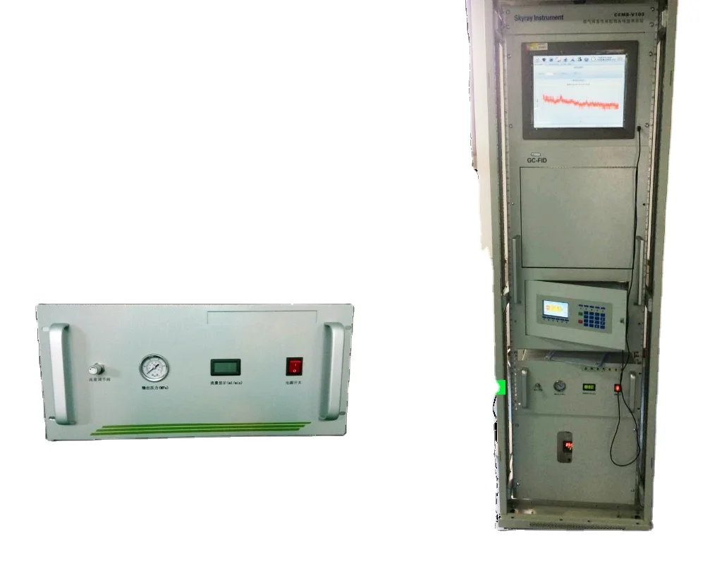 Cabinet Design VOC Analyzers Use Rack Hydrogen Generator