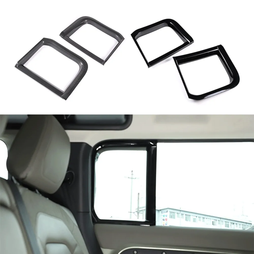 

Car Inner Rear Window C-pillar Decoration Frame For Land Rover Defender 110 L663 2020-2022 Cover Sticker Type D Frame