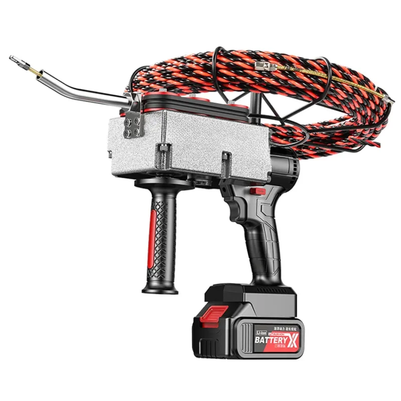 Hot Sale Cordless Wire Threading Tool Electric Cable Lead Stringing Wire Threader Wire Puller Machine for Wall Construction