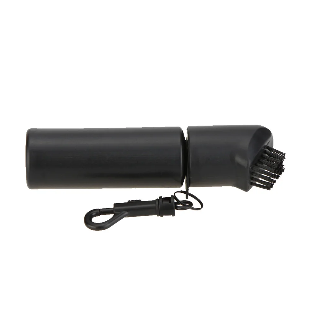 

2pcs Golf Brush 150ML Water Bottle Black PP Plastic 16 5cm Clubs Clubs Cleaning Brush With Water Bottle Ball Portable Training