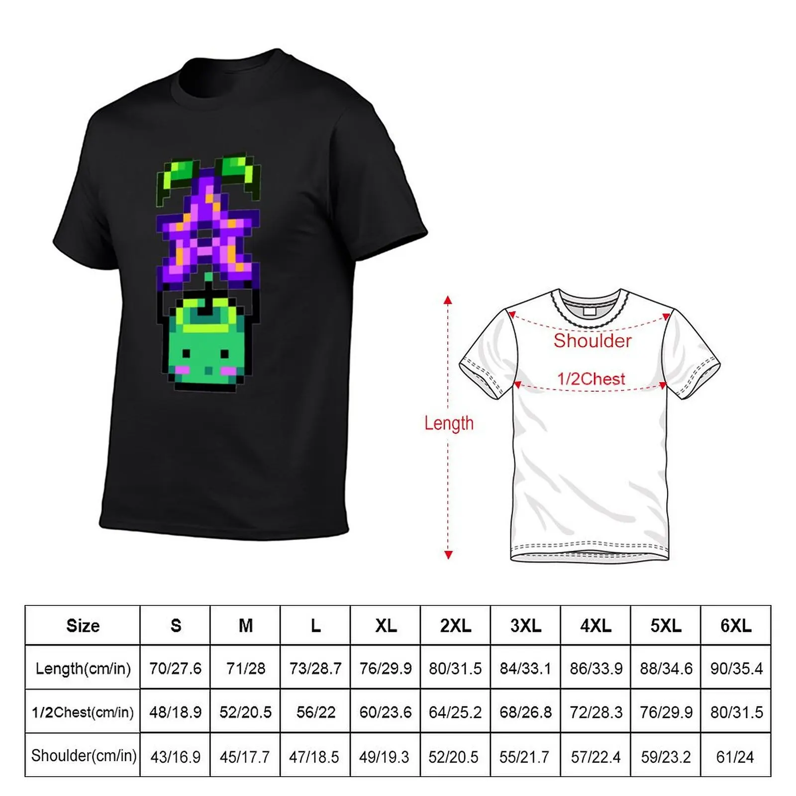 Stardew Valley - Junimo with Stardrop T-Shirt cheap stuff man t shirt anime clothes mens designer t shirt