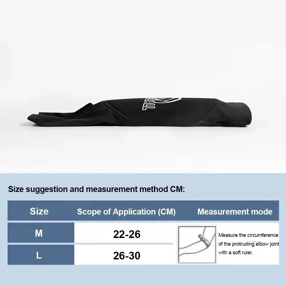 Brazalete de soporte para muñeca, prueba de compresión transpirable, entrenamiento, baloncesto, voleibol, protector de brazo deportivo elástico para ocultar tatuajes, 1 par
