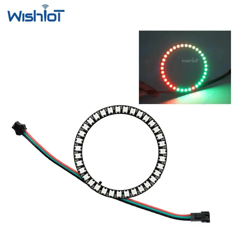 WS2812B 35LED Ring Module DC5V Addressable RGB Programmable LED Circle Light for DIY Decorations