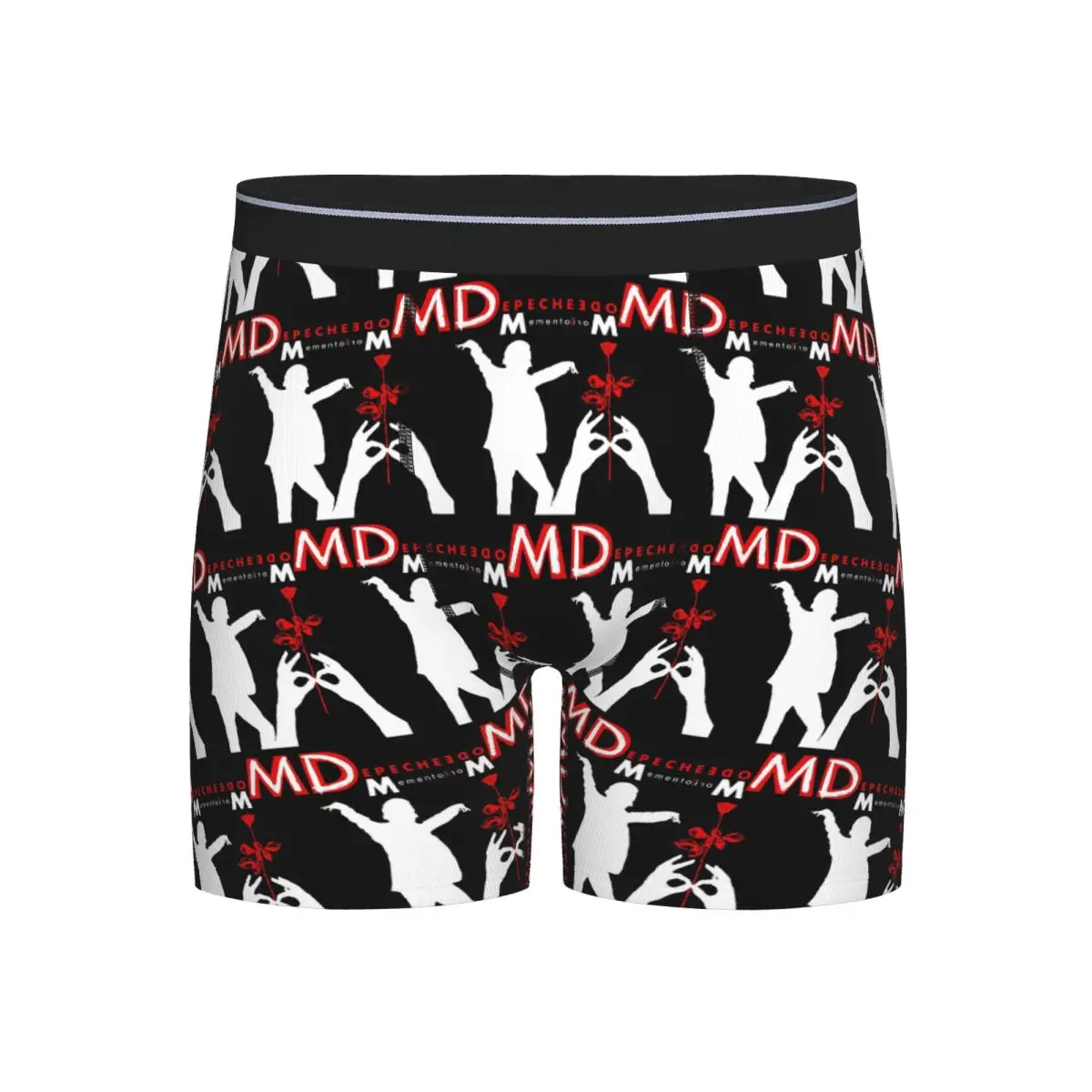 

Long Boxer Underpants Shorts Depeche Cool Mode Music Violator Panties Men Soft Underwear for Homme Man Boyfriend Gift