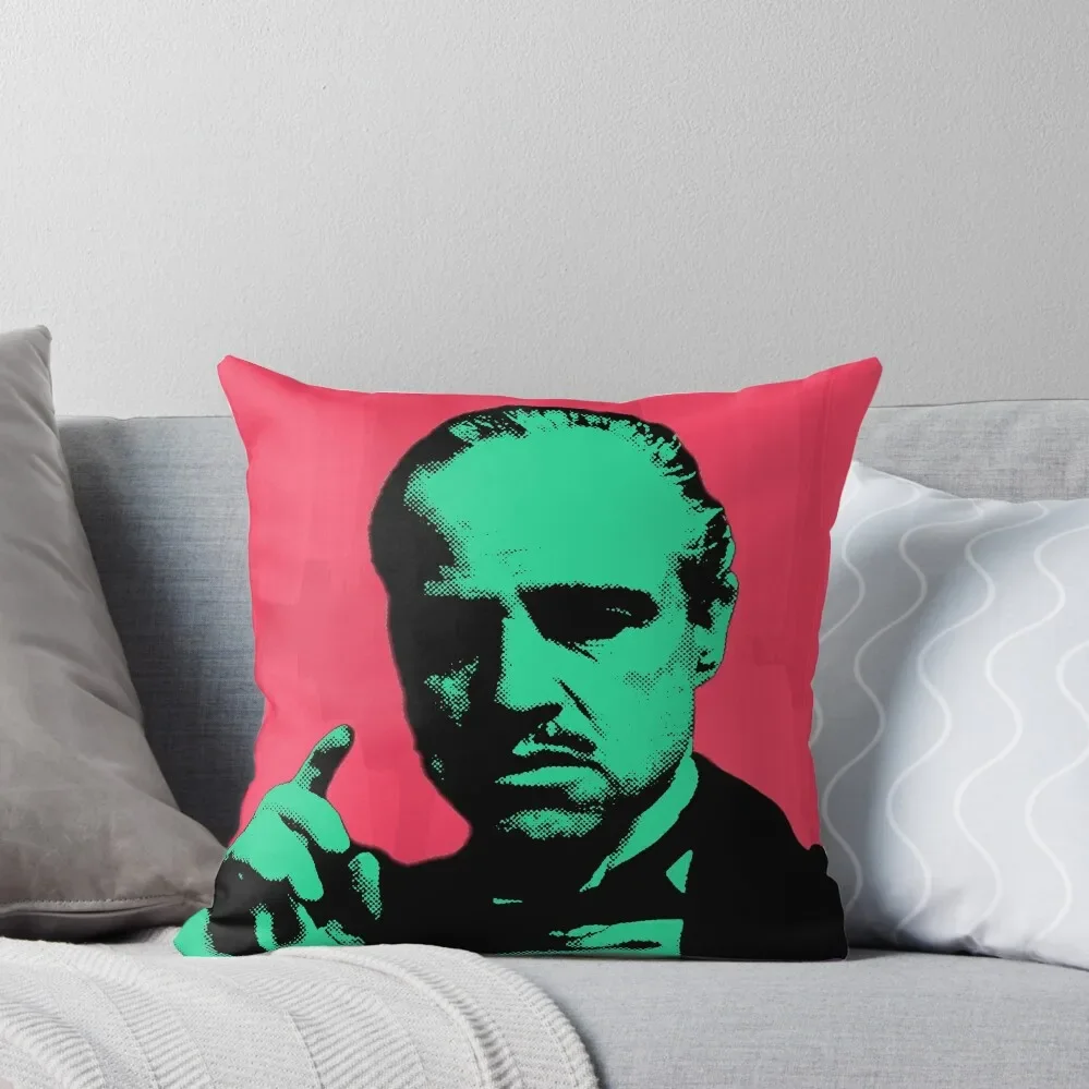 Pop art of The GODFATHER Throw Pillow Sofa Cushions Cover christmas decorations for home 2025 pillow