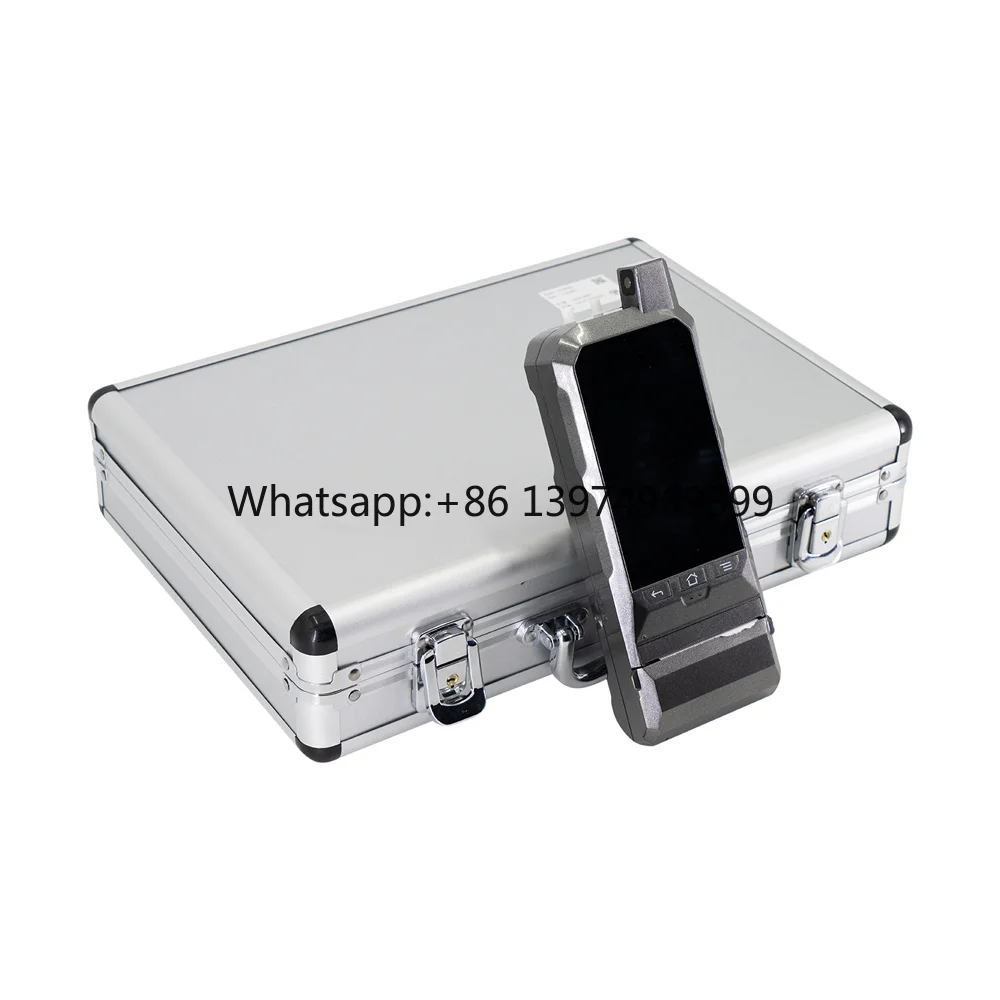 Customized Highly Sensitive Blowing Handheld Alcohol Breath Tester Pre-calibrated Electrochemical Sensor Module GPS Beidou