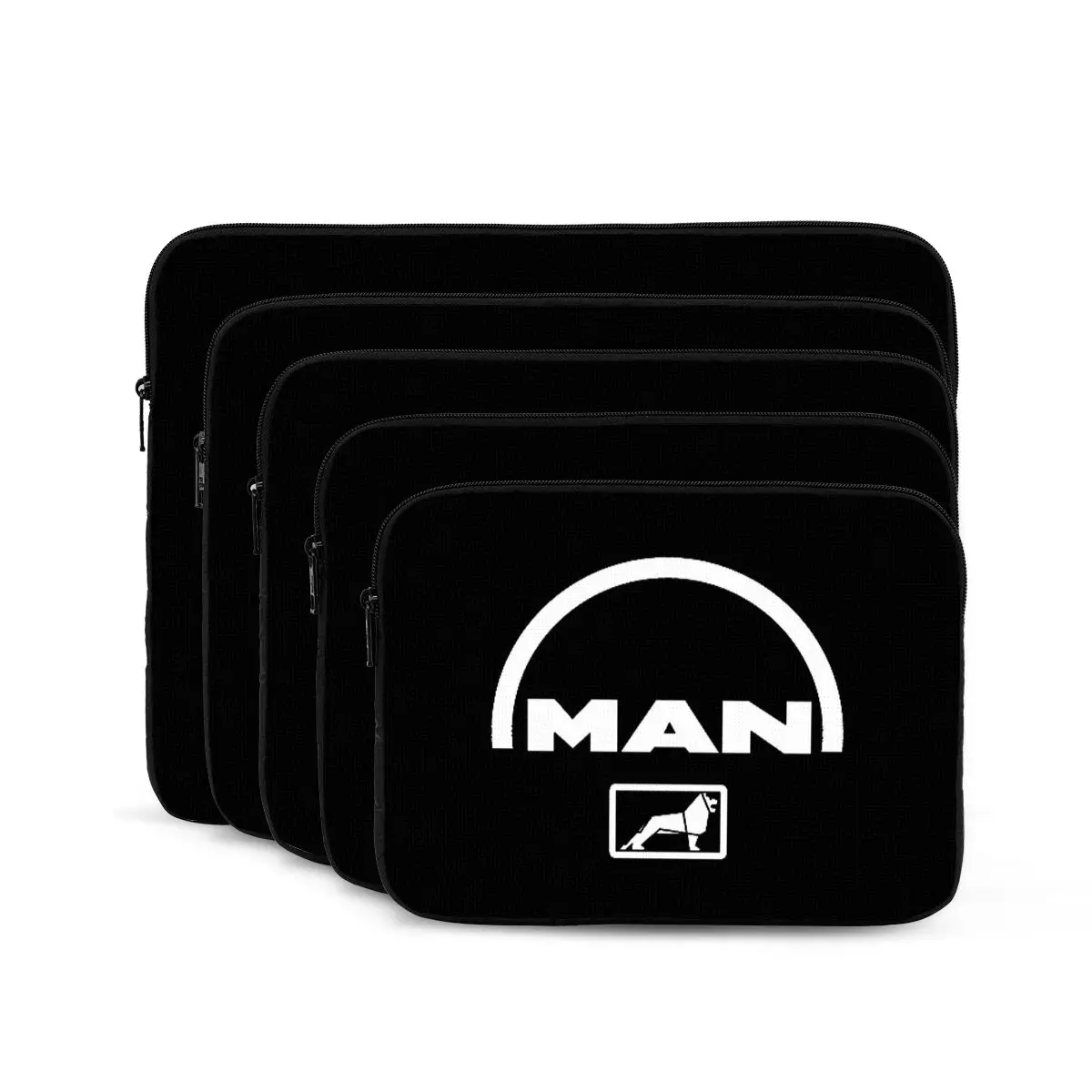 Man Truck Bus Dual-use Logo Notebook Laptop Bag Case Pouch 10 12 13 15 17 Inch For Macbook Air Pro Tablet Shockproof Case Bag
