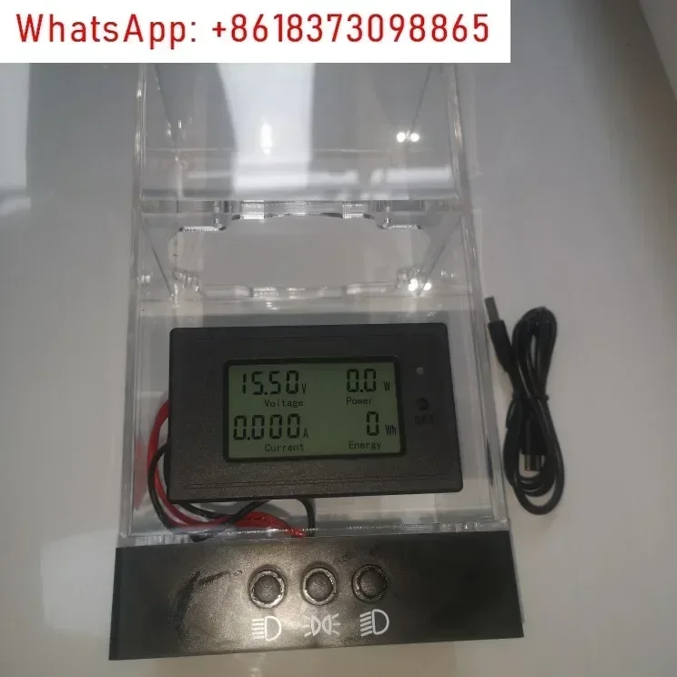 

LED dual light laser lens display box lens test box light changing auxiliary tool LED digital display screen