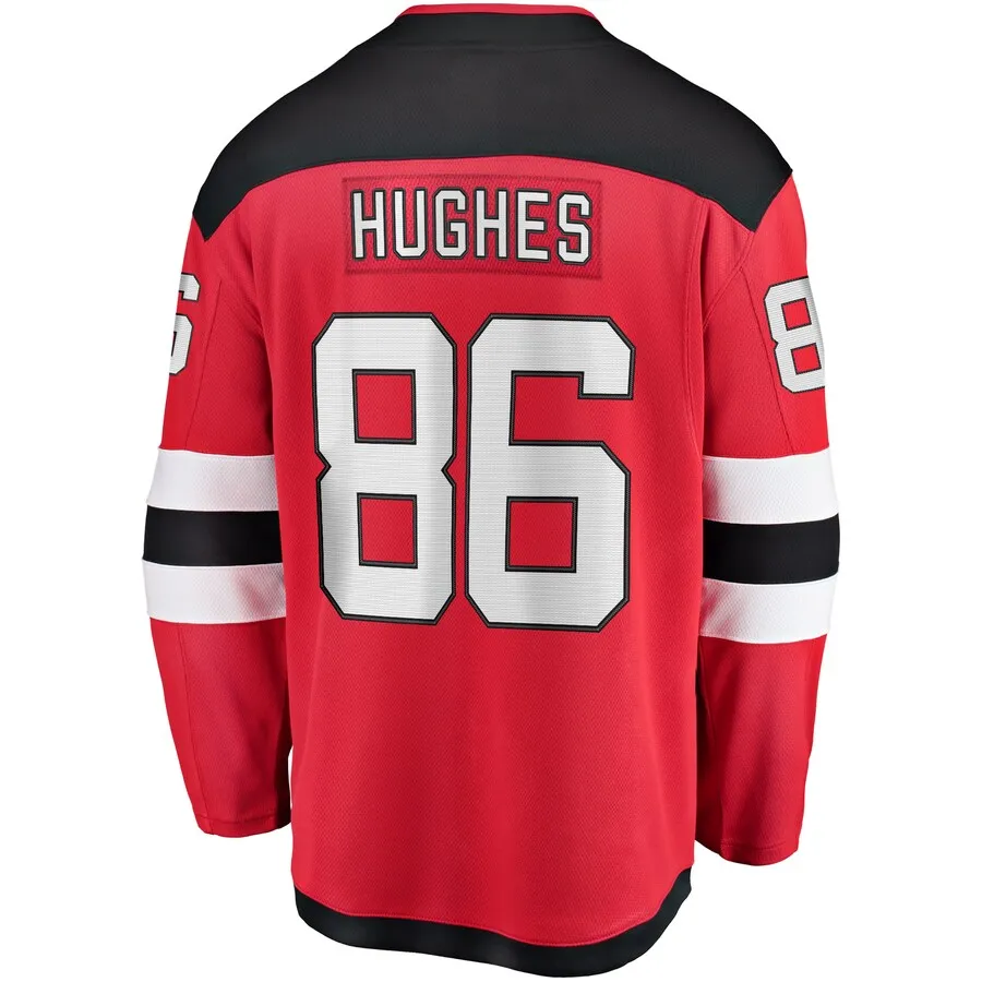 2025 Wholesale Stitched New Jersey Hockey Jersey Men Youth Hughes Hischier Ice Hockey Uniform