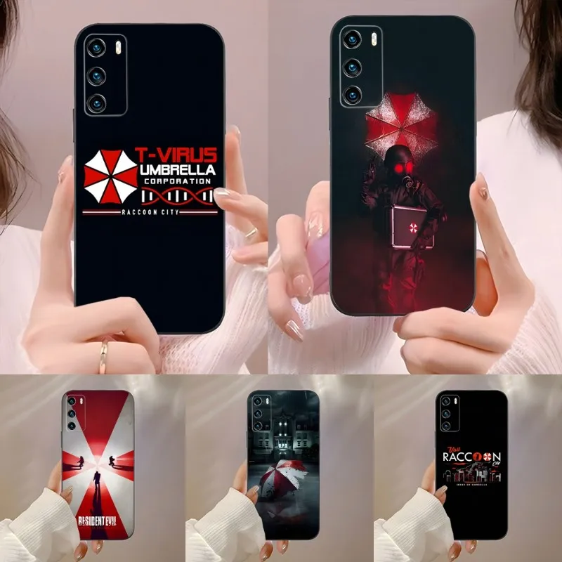 Umbrella Corporation Phone Case For Honor X20 X9 30 60 10 Pro 50 20i 70 SE V40 V30 V20 V9 X30 X10 Max Shockproof Back Cover