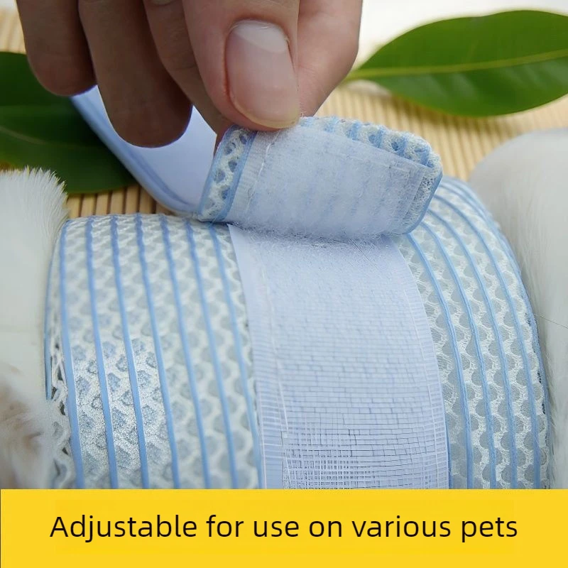 Collar postoperatorio transpirable para perros y gatos – Anti-lamido - imagen 4