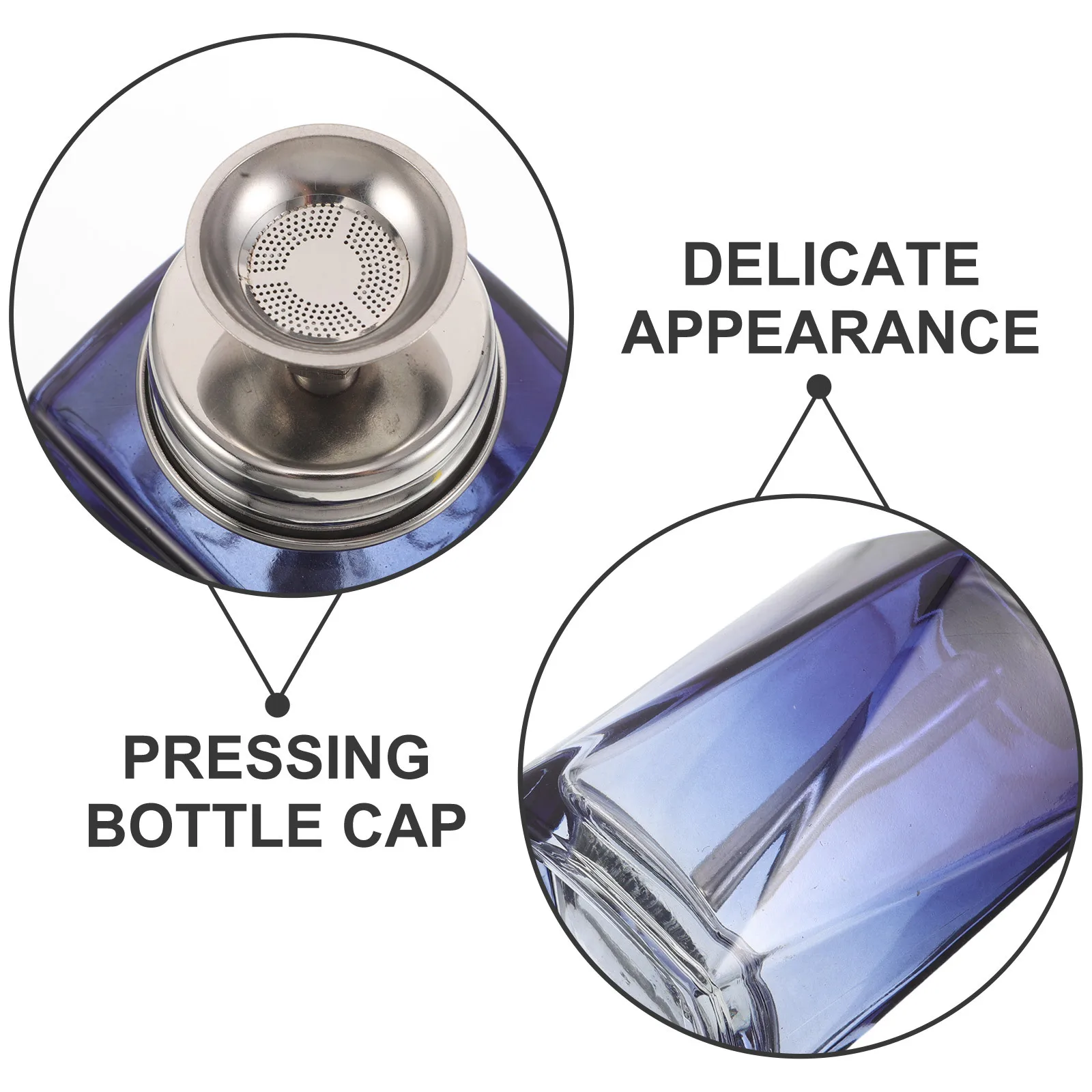 Butelka z pompką do zmywacza do paznokci 150 ml, szczelna, wielokrotnego użytku, z dozownikiem na wcisk, przenośny pojemnik na zmywacz do makijażu w podróży.