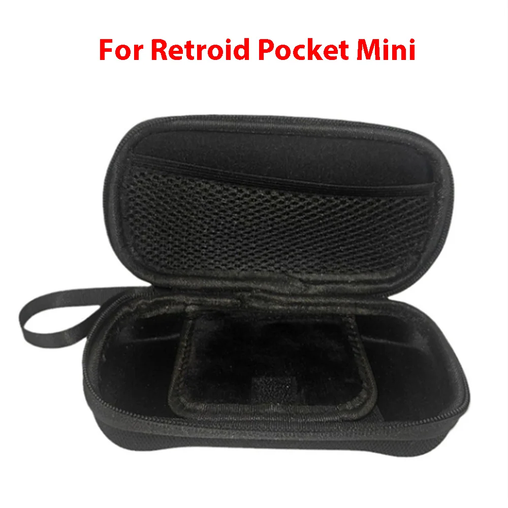 

For Retroid Pocket Mini Handheld Game Console Storage Bag Game Console Carrying Case Accessories