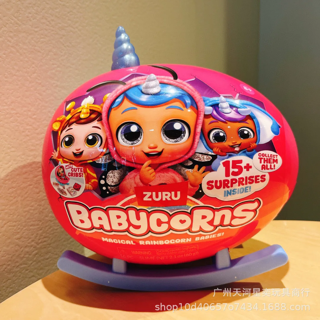 

Zuru Babycorns Early Enlightenment Toy Magical Rainbocorn Babies 15+ Surprises Inside Cute Cribs Collectible For Toy Gift