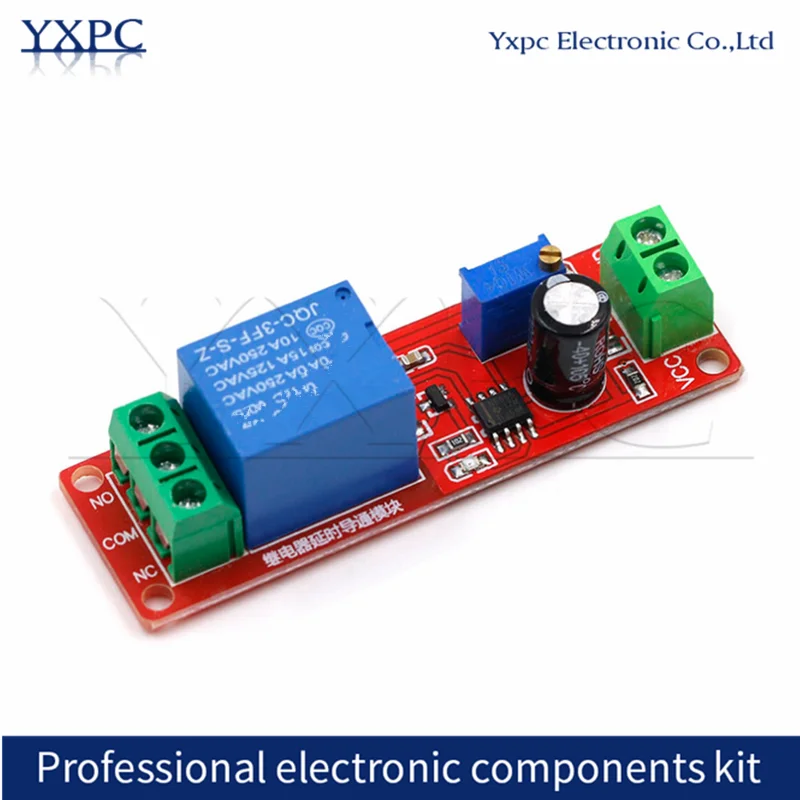 NE555 Timer Switch Adjustable Disconnect Module Time delay relay Module DC 5V 12V Car electrical delay relay shield 0~10S