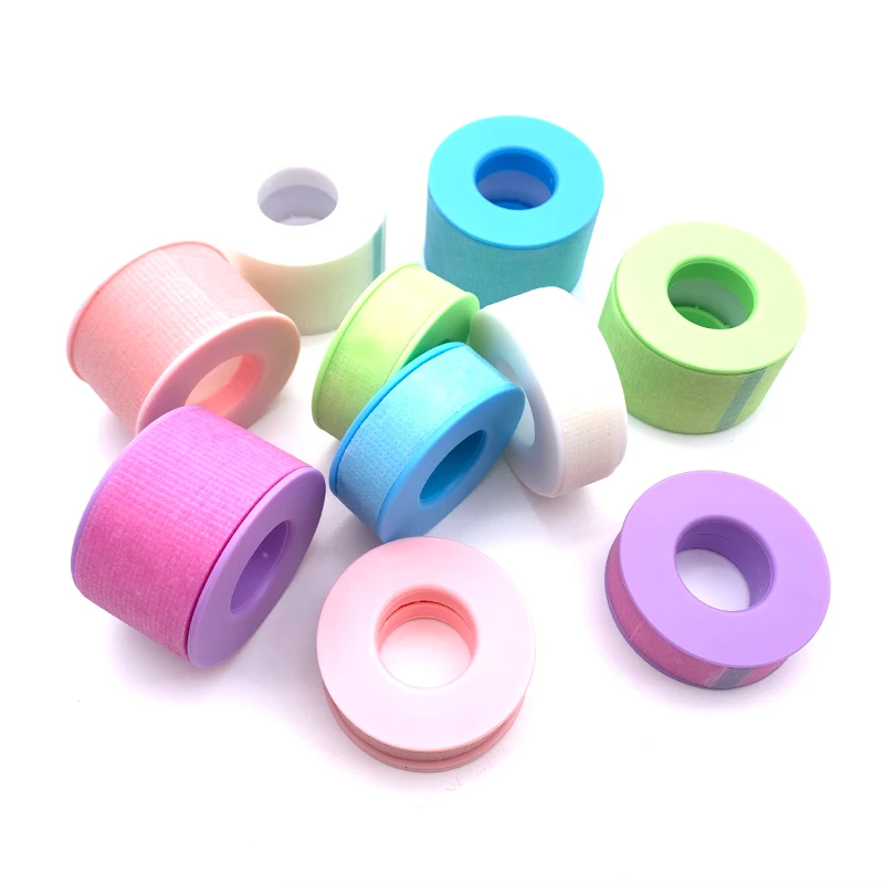 غير المنسوجة الطبية سيليكون جل رمش الشريط تنفس الحساسة مقاومة تحت وسادة العين أدوات تمديد رمش #1