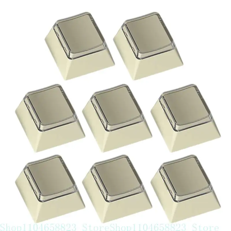 Keycap Kosong Tinggi Asli 8 Buah/Set untuk Keyboard Mekanis untuk Penggunaan Kantor Proyek Gaming dan Keyboard