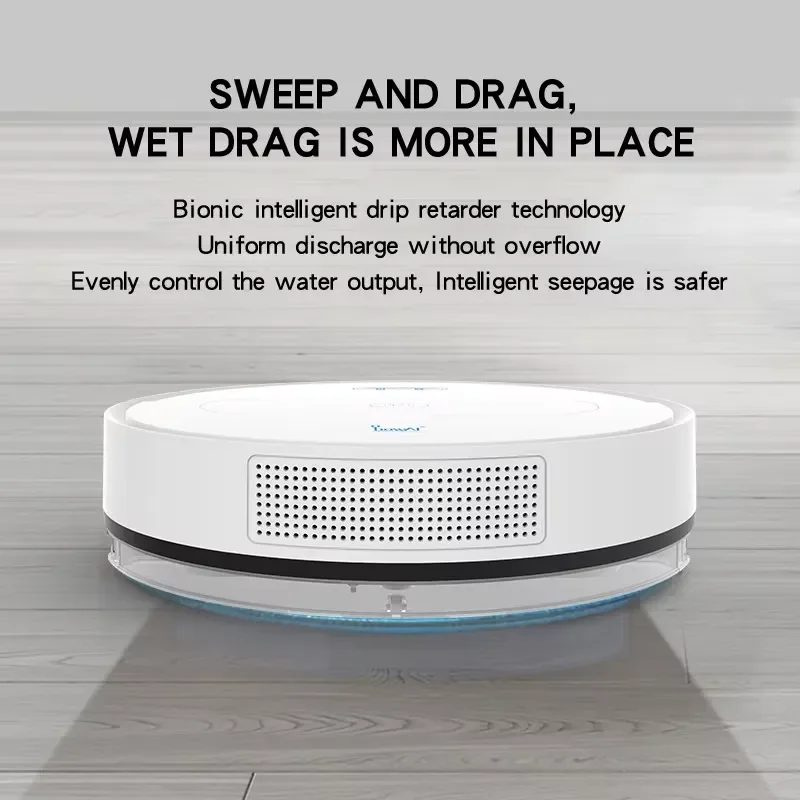 STLF SD 2000-2999Pa Suction Robot Vacuum, Factory Direct Smart Cleaner 61-120 Mins Runtime