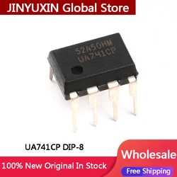 10-100Pcs New UA741CP UA741 DIP-8 Compensated Universal Operational Amplifier IC Chip In Stock Wholesale