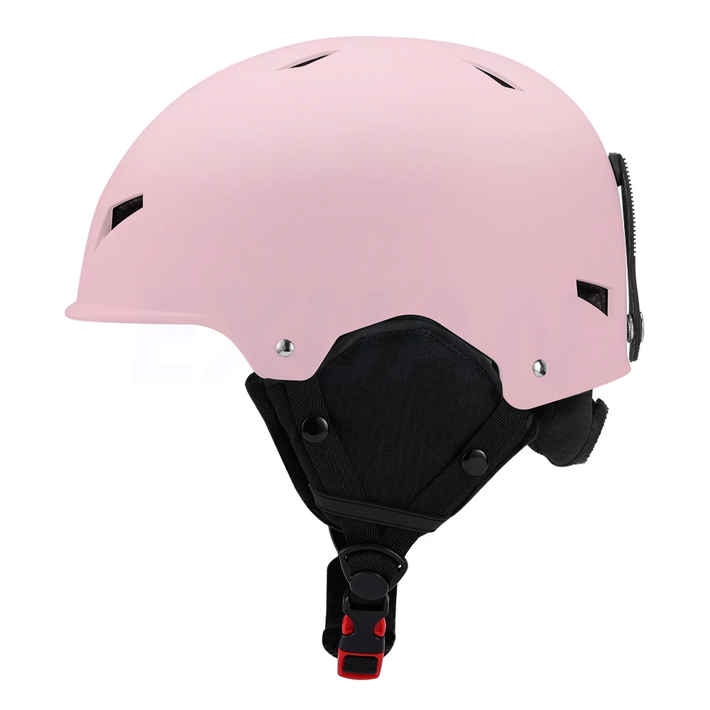 Casco da sci sportivo ABS maschio e femmina adulto Isolamento termico integrato Casco da sci e pattinaggio su ghiaccio Casco da neve Casco di sicurezza