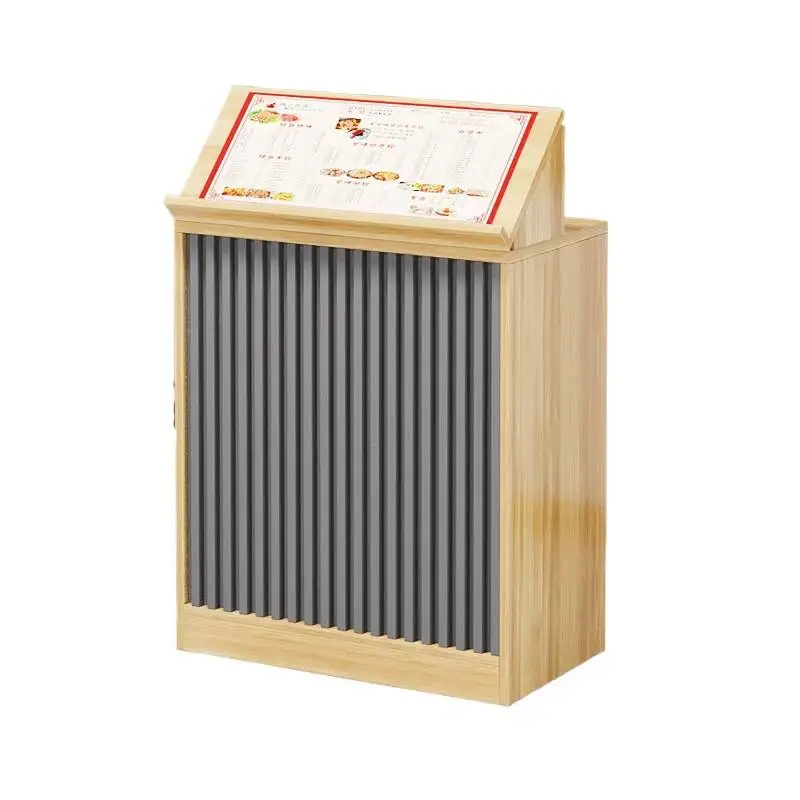 Moderner Luxus-Empfangstresen, hoher nordischer einfacher Glamour-Bartheke, hochwertige ästhetische Comptoir Magasin, kommerzielle Möbel