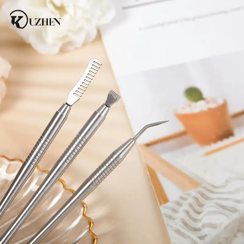 Eyelash Perm Lifting Tools Metal Clean Up Rods Beauty Makeup Lamination Eyelashes Separating Tool Eyelash Extension Supplies1Pc