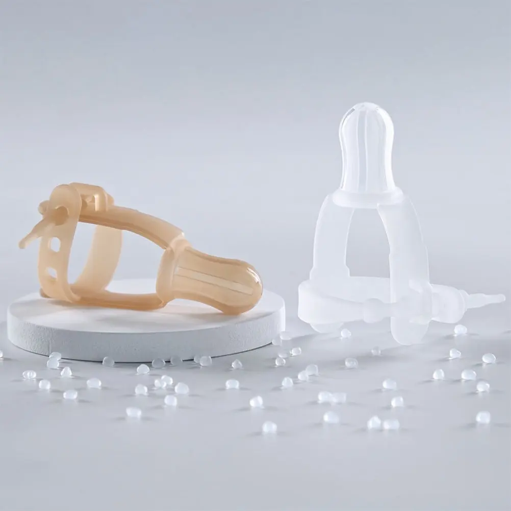 

1 шт. силиконовый защитный напальчник для малышей, перчатка от укусов, регулируемый размер, легкий, мягкий прорезыватель для младенцев и малышей